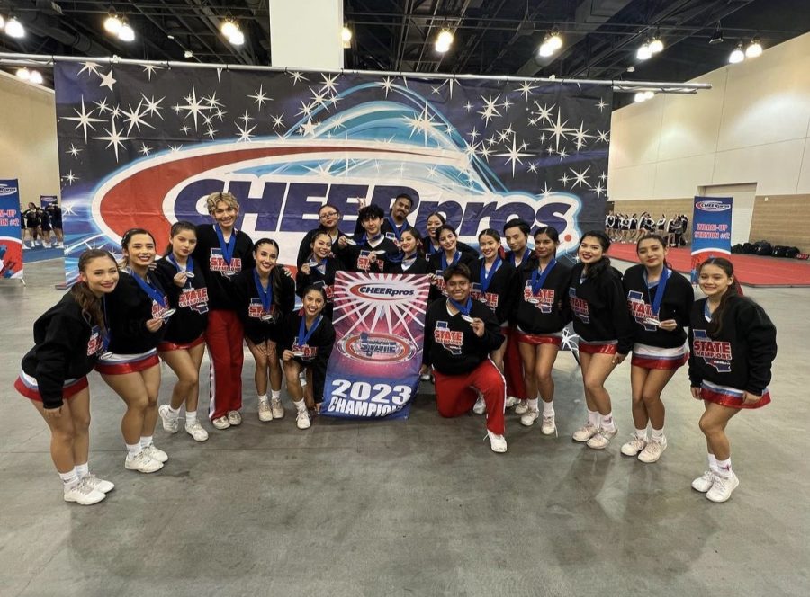 Cheer team topples state competition