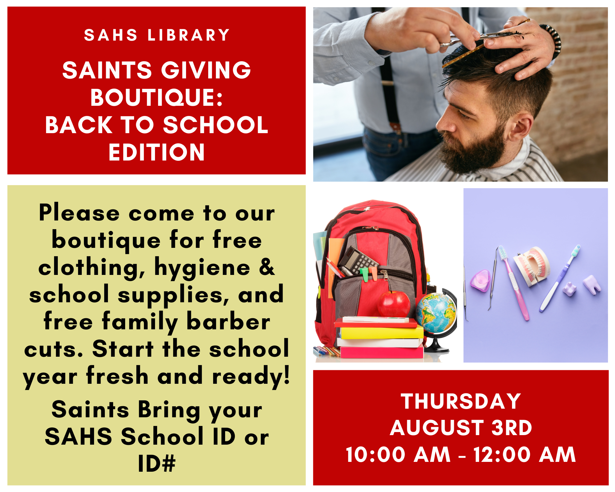 Giving Boutique set for Thursday