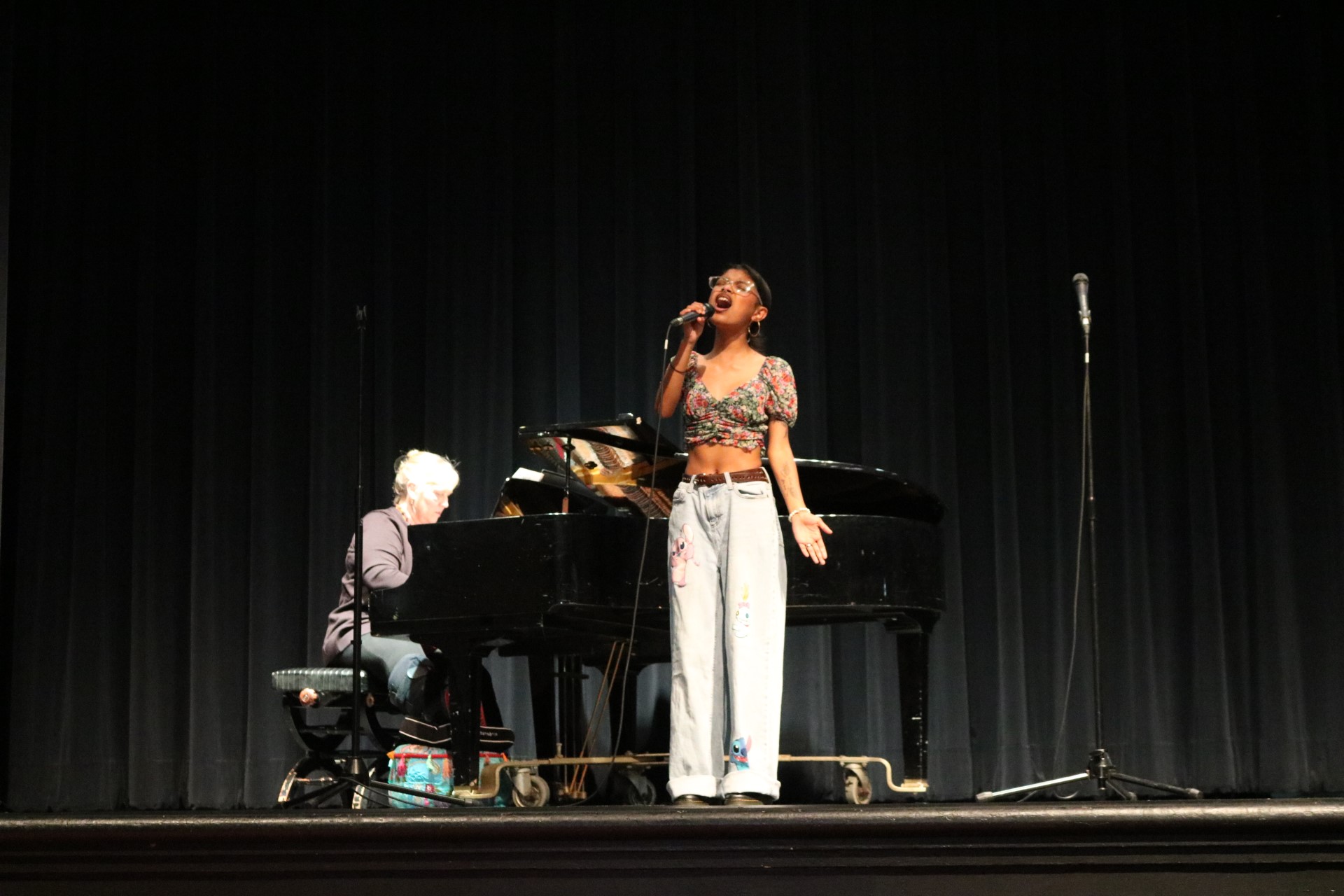 Bella Wilson during Wednesdays Choir Coffee Shop Performance  