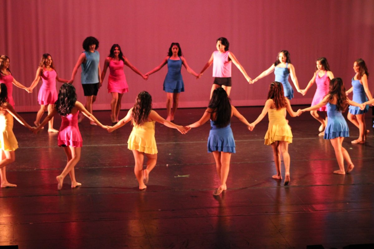 Santa Ana High dancers perform during their annual festival, December 6. 